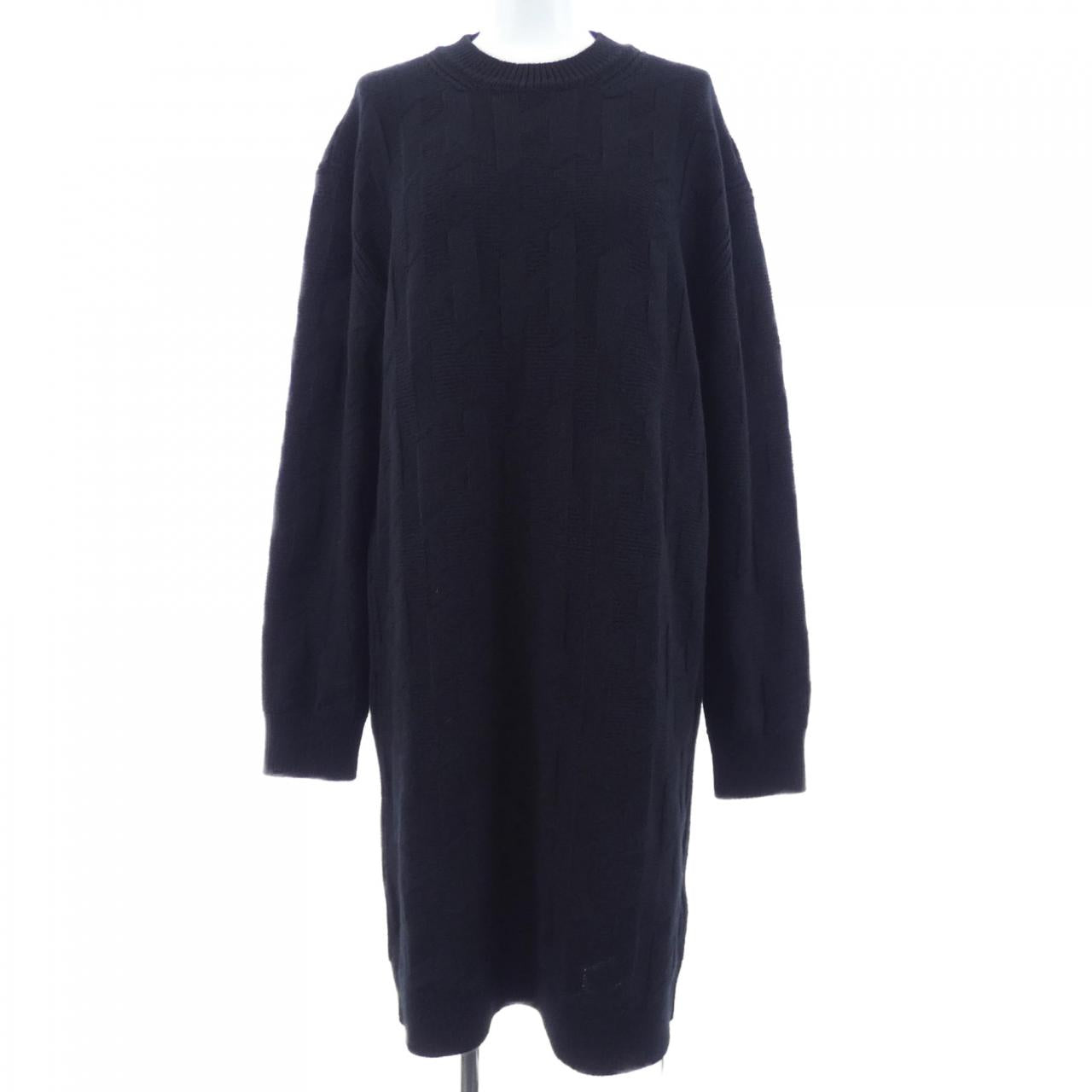 Hermes H Motif Silk Dress