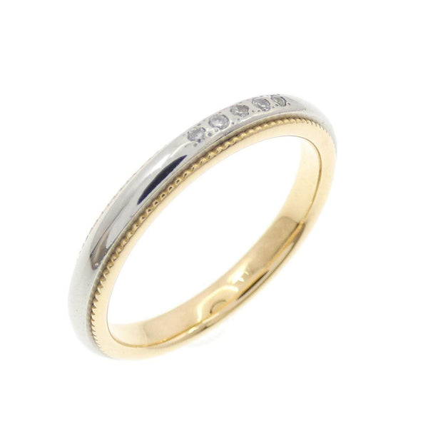 Inove Yellow Gold Platinum Diamond Ring