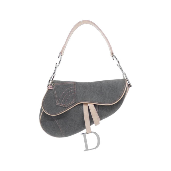 Christian Dior Saddle Denim Shoulder Bag