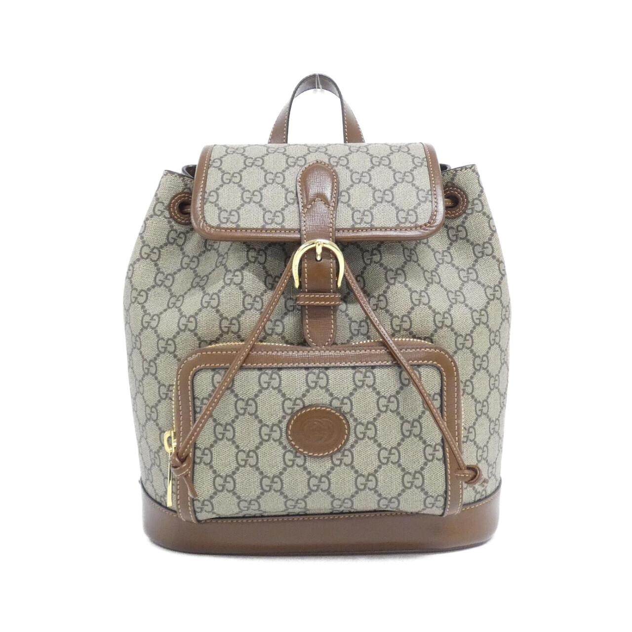 Gucci GG Supreme Canvas Backpack