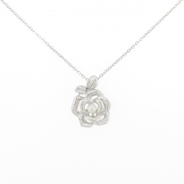 Mikimoto Silver Akoya Pearl Necklace