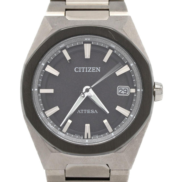 Citizen Attesa Titanium Radio Controlled Solar Quartz