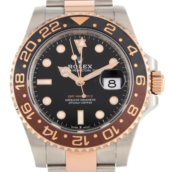 Rolex GMT-Master II Stainless Steel Pink Gold