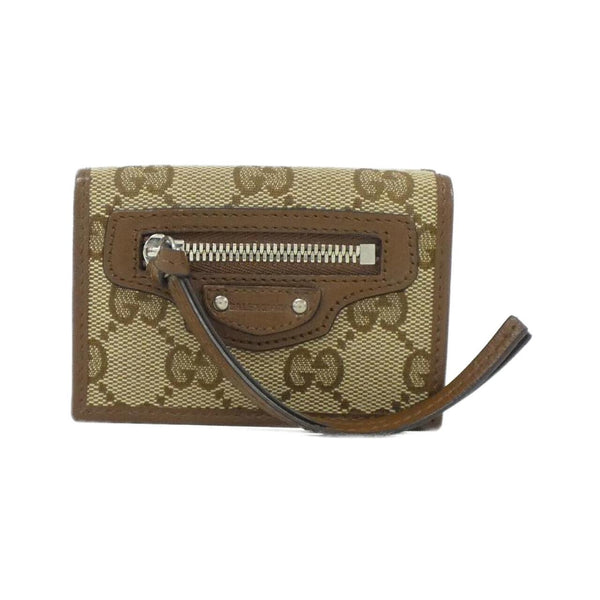 Gucci GG Canvas Leather Wallet