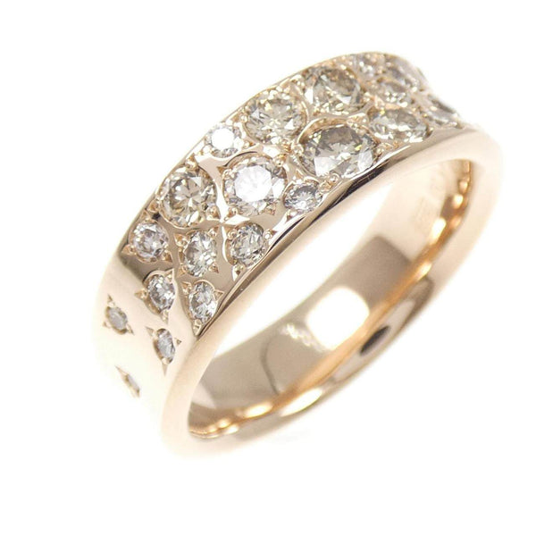 Kashikey Melange Au750 Pink Gold Diamond Ring