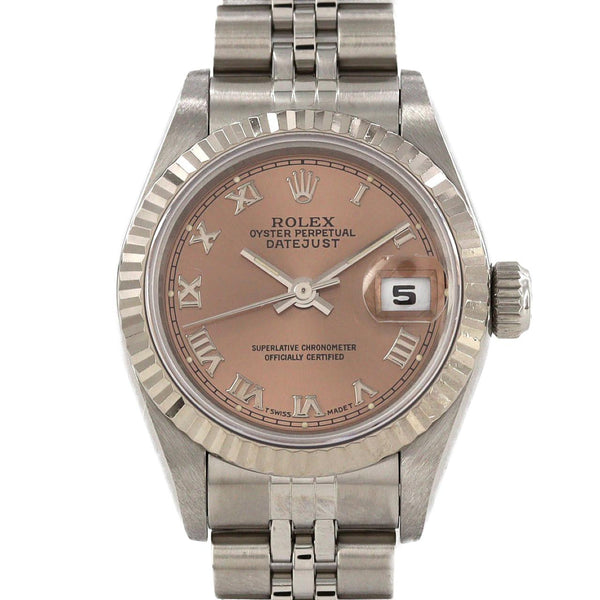 Rolex Datejust Stainless Steel White Gold Watch