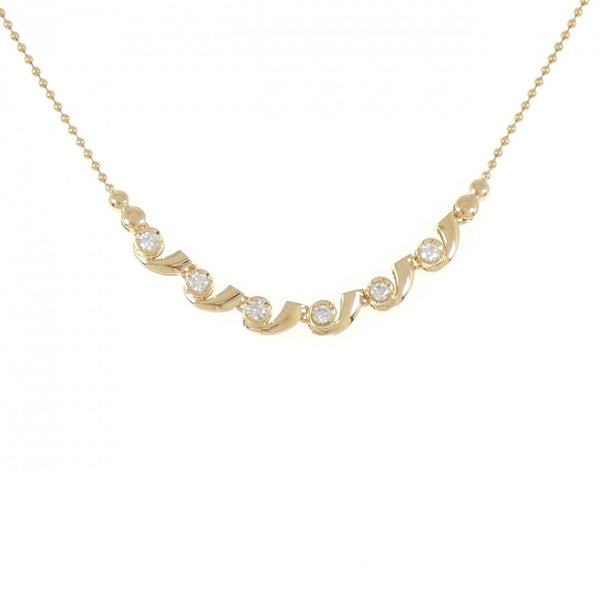 Au750 Diamond Necklace