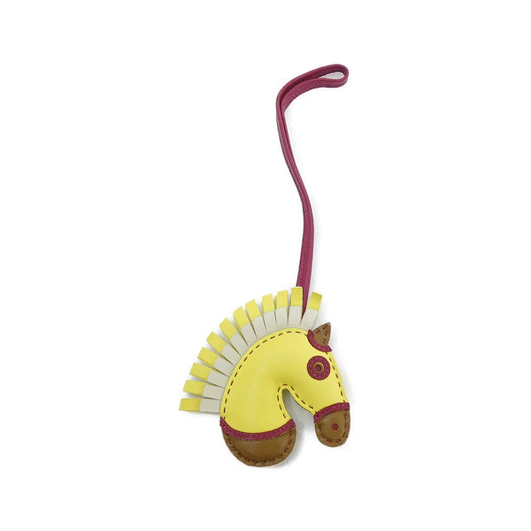 Hermes Gigi Camaille Agneau Milo bag charm