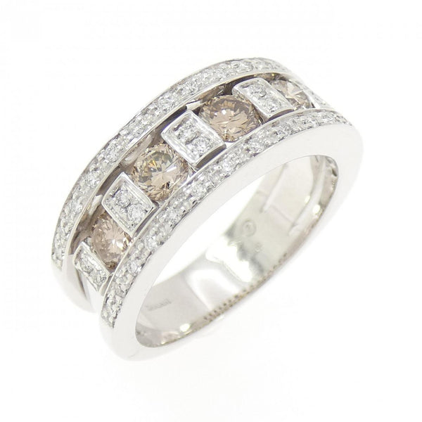 Damiani 750 White Gold Diamond Ring