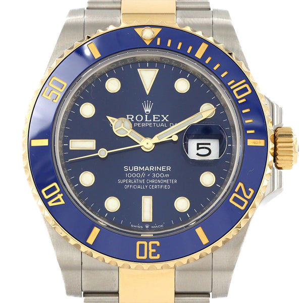 Rolex Submariner Date Stainless Steel Yellow Gold