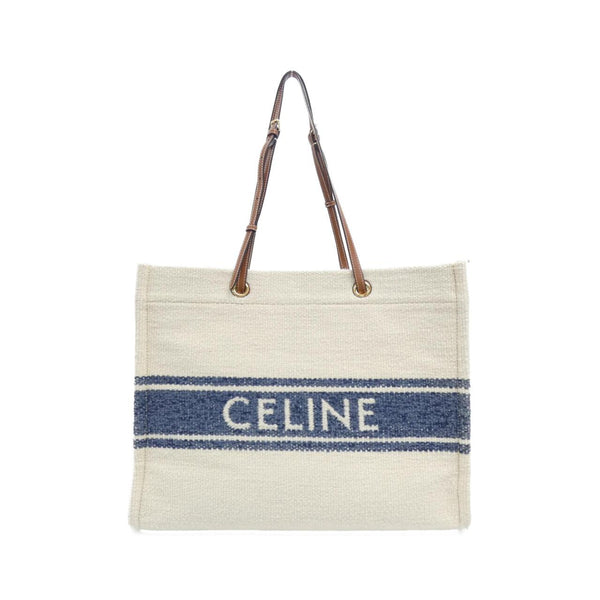 Celine Vertical Canvas Tote Bag