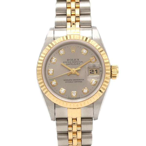 Rolex Datejust Stainless Steel Yellow Gold Automatic