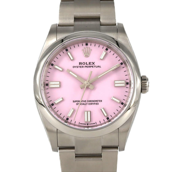 Rolex Oyster Perpetual Stainless Steel Watch