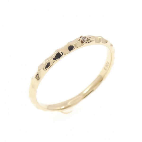 festaria K10 Yellow Gold Diamond Ring
