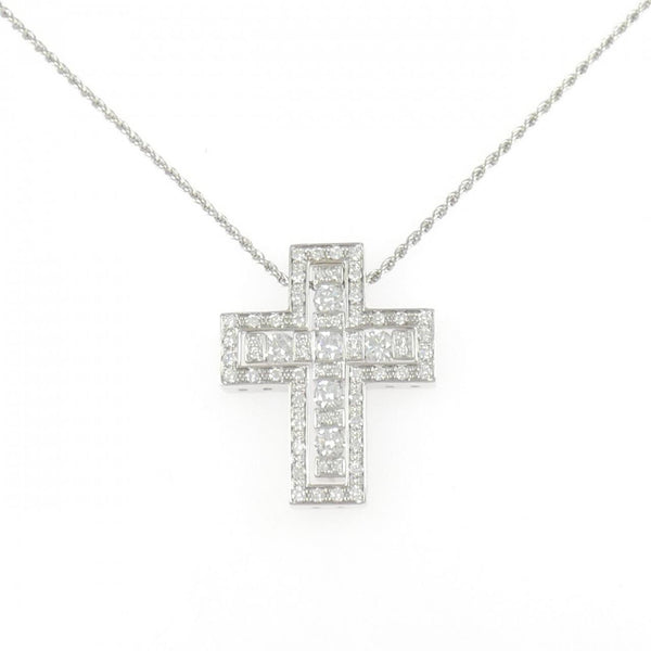 Damiani Belle Epoque 750 White Gold Diamond Necklace