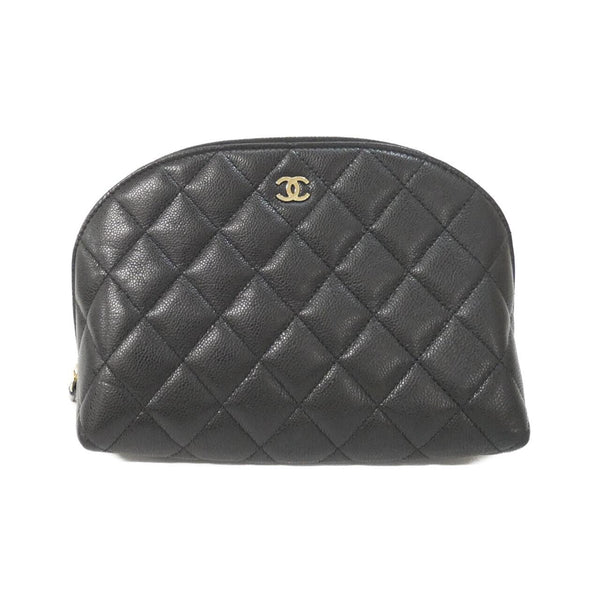 Chanel Timeless Classic Caviar Skin Pouch
