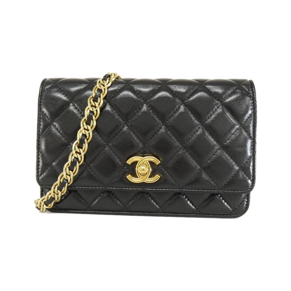 Chanel Lambskin Chain Wallet