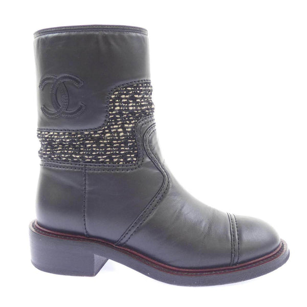Chanel Short Boots Calfskin Boots