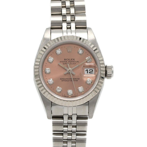 Rolex Datejust Stainless Steel White Gold Automatic