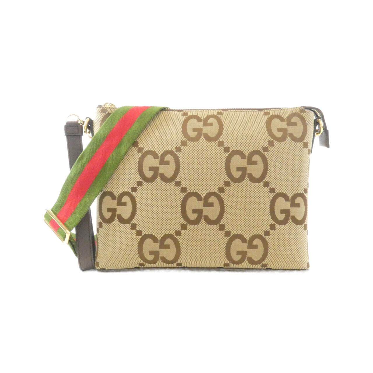 Gucci Jumbo GG Canvas Shoulder Bag