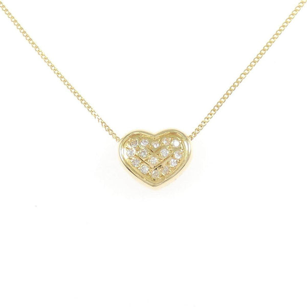 Au750 Diamond Heart Necklace