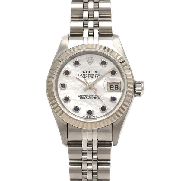 Rolex Datejust Stainless Steel White Gold Watch