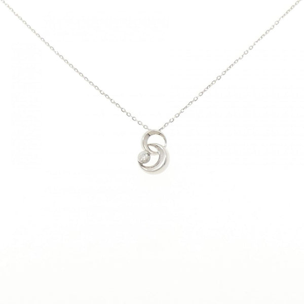 Star Jewelry K10 Pink Gold Diamond Necklace