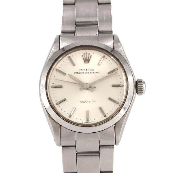 Rolex Oyster Speedking Stainless Steel Manual Winding Watch