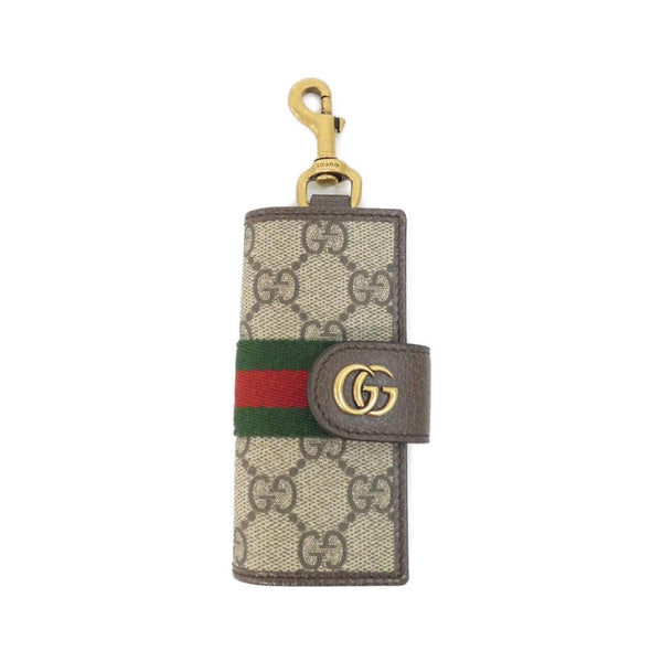 Gucci Ophidia GG Monogram Coated Canvas Key Case