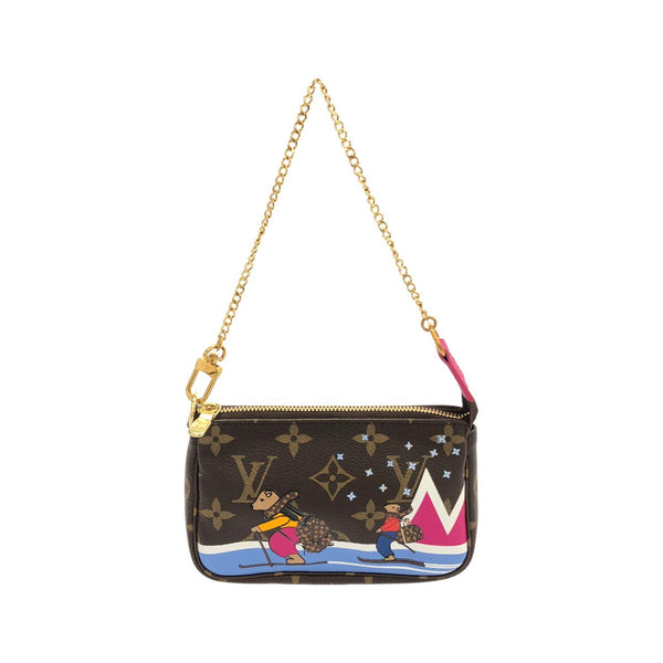 Louis Vuitton Mini Pochette Accessoires Monogram Accessories Pouch