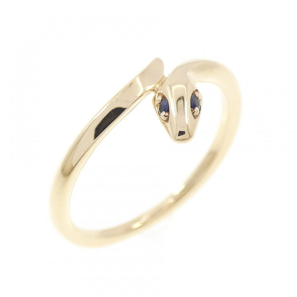 STAR JEWELRY K10 Yellow Gold Sapphire Ring