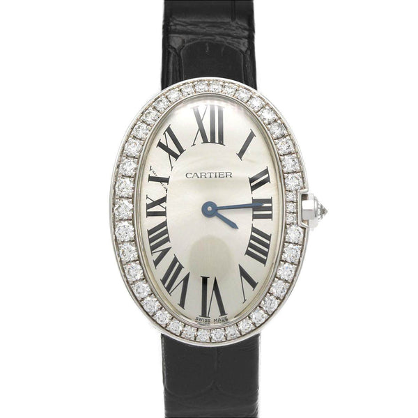Cartier Baignoire White Gold Quartz