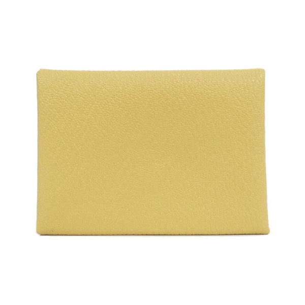 Hermes Calvi Duo Chevre Card Case