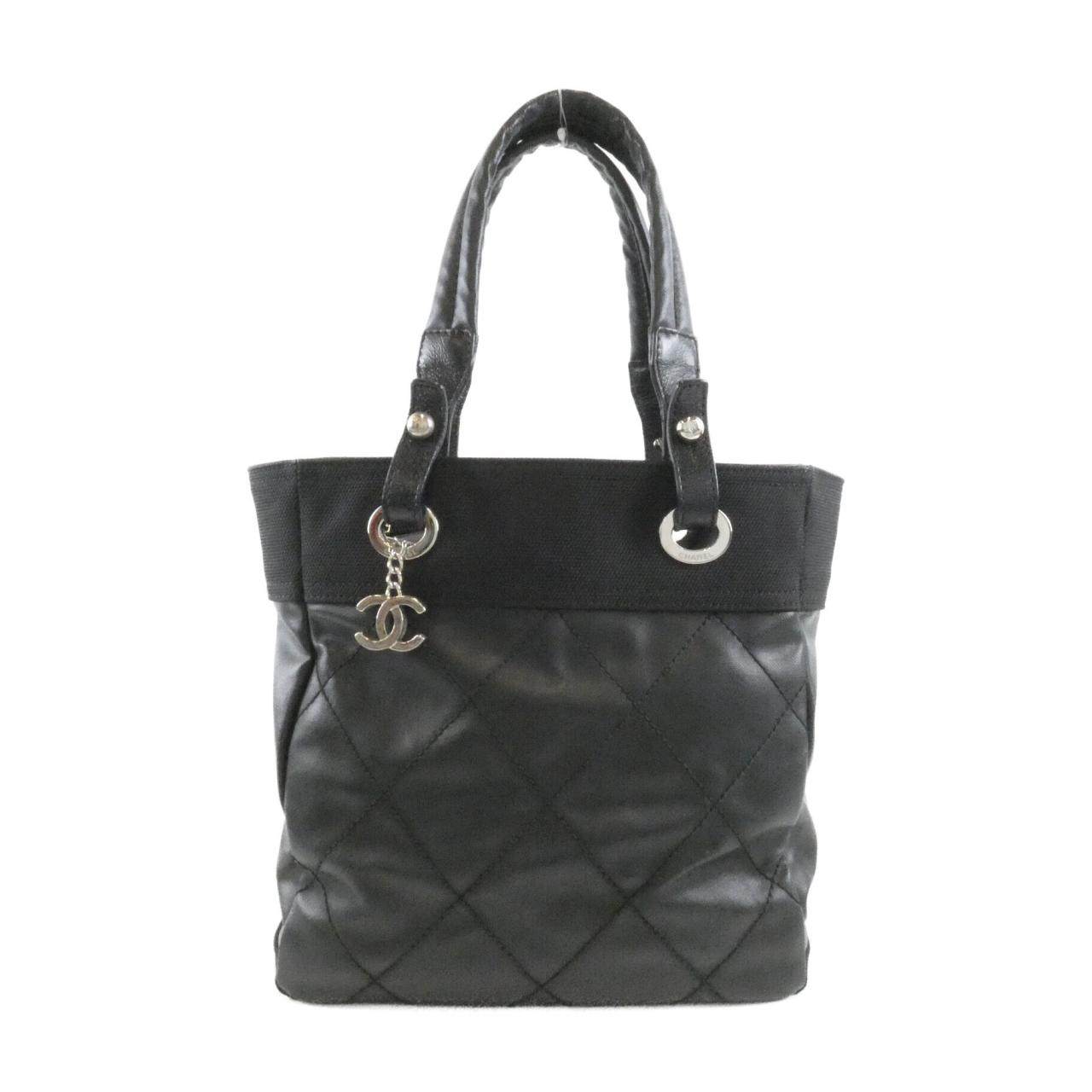 Chanel Paris Biarritz Canvas Tote Bag
