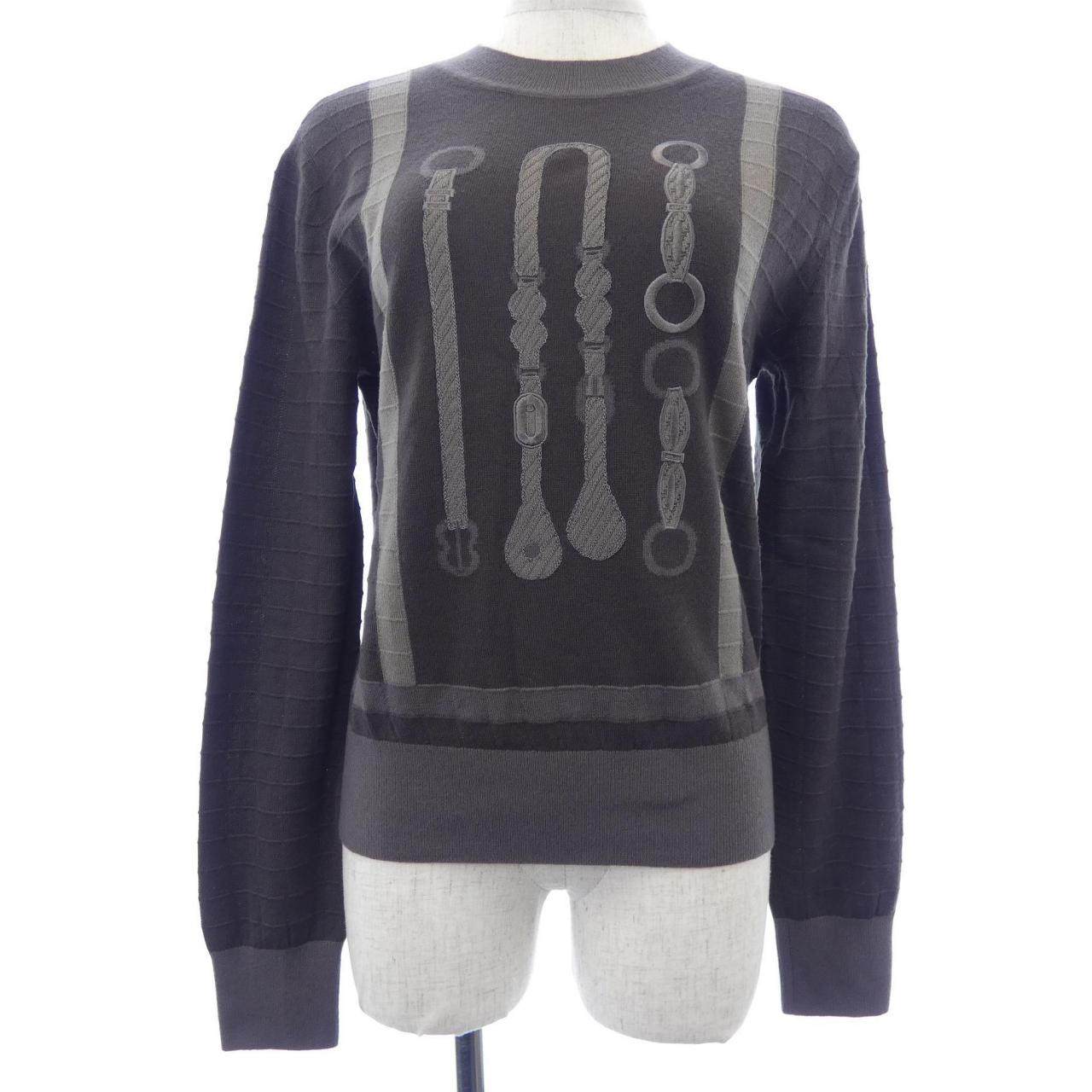 Hermes Wool Knit Top