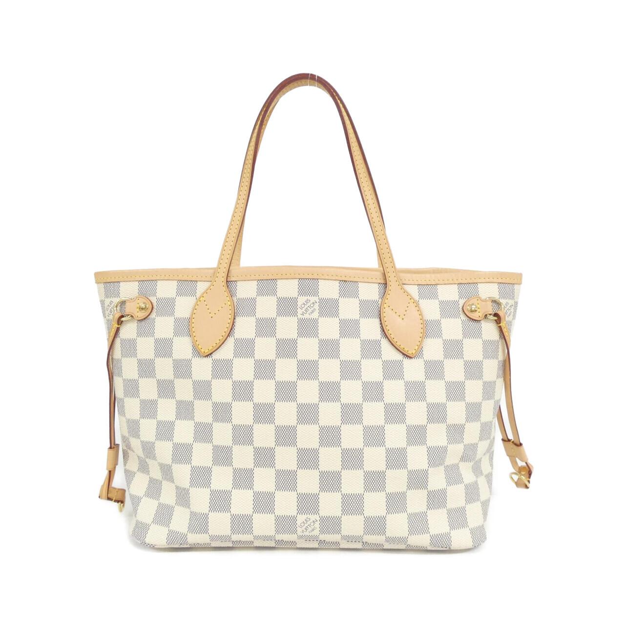 Louis Vuitton Neverfull Damier Azur Tote Bag