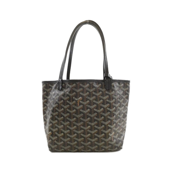 Goyard Saint Louis Junior Coated Canvas Tote Bag