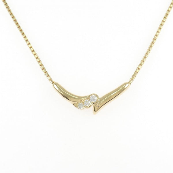 Pola K18 Gold Diamond Necklace