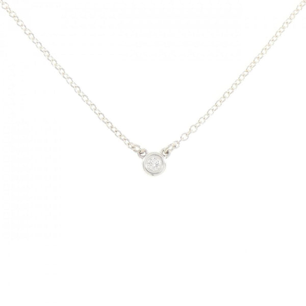 Tiffany & Co. By the Yard 925 Silver Diamond Necklace