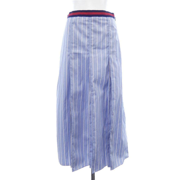 Gucci Oxford Stripe Cotton Skirt