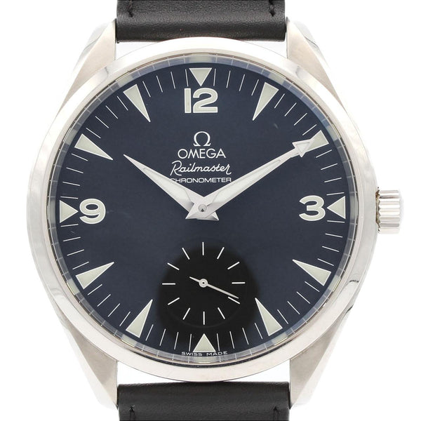 Omega Railmaster Stainless Steel Watch