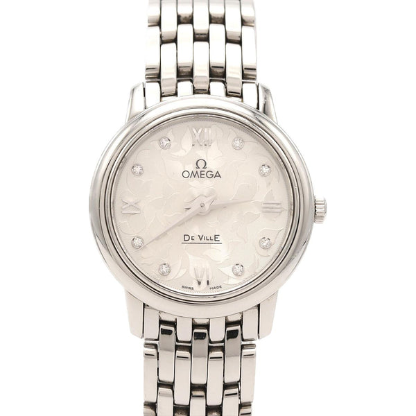 Omega De Ville Prestige Butterfly Stainless Steel Ladies