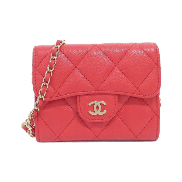 Chanel Timeless Classic Caviar Skin Card Case