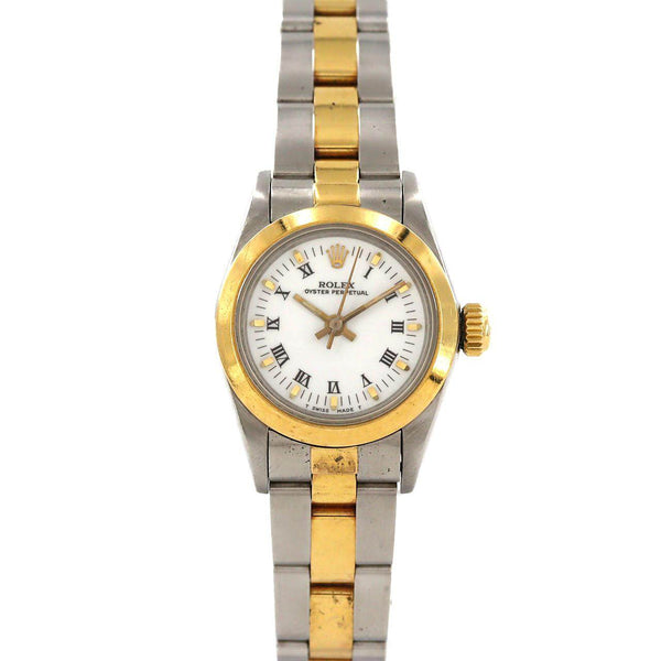 Rolex Oyster Perpetual Stainless Steel Yellow Gold Automatic