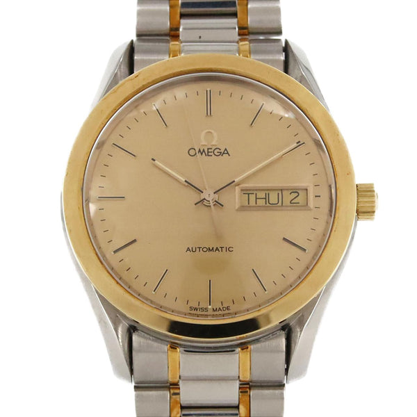 Omega Stainless Steel Yellow Gold Automatic