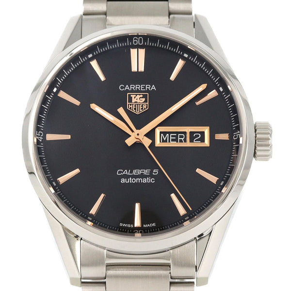 Tag Heuer Carrera Calibre 5 Stainless Steel Watch