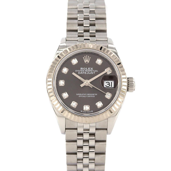 Rolex Datejust Stainless Steel White Gold