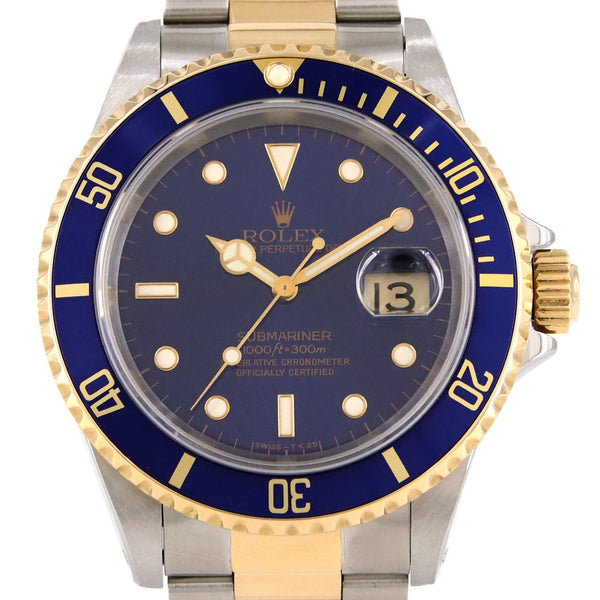 Rolex Submariner Date Stainless Steel Yellow Gold Automatic