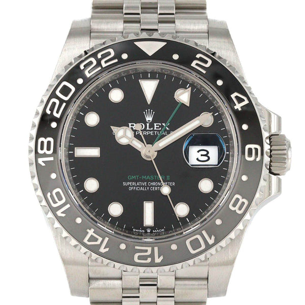 Rolex GMT-Master II Stainless Steel Wristwatch