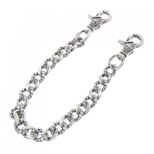 Chrome Hearts FANCY SHORT-T Silver Wallet Chain